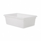 Rubbermaid Commercial Food/Tote Box,26 in L,White FG350000WHT