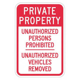 Lyle Rflctv No Trespassing Sign,18x12in,Alum T1-4072-DG_12x18