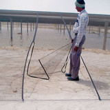 Bird Barrier Bird Repellent Netting,25 ft L,625 sq ft N1-B110