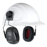 VeriShield 100 Series Passive Earmuffs, 24 dB, Black, Hard Hat, VS120H