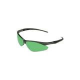 V30 Nemesis Safety Glasses, IRUV Shade 3, Polycarbonate Lens, Uncoated, Black Frame/Temples, Nylon