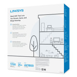 LINKSYS™ ROUTER,AX1800,DUAL,WIF,BK MR7350 USS-LNKMR7350