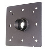 Video Mount Products Ceiling Plate,Black,7.5"Dx1.25"Hx7.5"W CP2