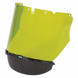 Msa Safety Visor,Green,Polycarbonate 10118480
