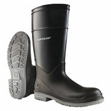 Dunlop Rubber Boot,Men's,9,Knee,Black,PR  8968000