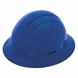 Erb Safety Hard Hat,Type 1, Class E,Ratchet,Blue 19266