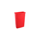 Global Industrial Slim Trash Can 23 Gallon Red