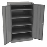 Tennsco Storage Cabinet,60"x36"x24",MdGry,4Shlv 6024DHMG