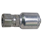 Parker Crimp Fitting,1/4" I.D.,F,ORS 1JS43-6-4