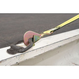 B/a Products Co Tie Down Strap,Snap-Hook,Yellow 38-200SH