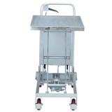 Manufacturer Varies Scissor Lift Cart,400 lb.,SS,Fixed CART-400-PSS
