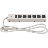 Do it Best 6-Outlet Gray Power Strip with 5 Ft. Cord