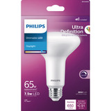 Philips Ultra Definition 65W Equivalent Daylight BR30 Medium Dimmable LED Floodlight Light Bulb