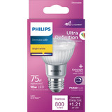 Philips Ultra Definition 75W Equivalent Bright White PAR20 Medium Dimmable LED Floodlight Light Bulb