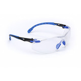 3m SafetyGlasses,Clear,AntiFog,Blk-Blu S1101SGAF-KT