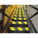 Vigil Antislip Anti-Slip Stair Nosing,Yellow,29-1-2in W 02-615