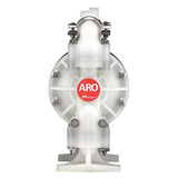 Aro Dbl DphrmPmp,Flange,TPV-PP,1-4in,48gpm 6661A3-34B-C