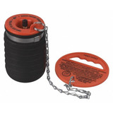 Test-Tite Test Plug,Handle&Chain,5.25"Deflate L 83588