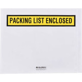 Global Industrial Panel Face Envelopes ""Packing List Enclosed"" 12""L x 10""W Y