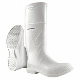 Dunlop Rubber Boot,Men's,12,Knee,White,PR 8101100