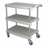 Metro Utility Cart,400 lb. Load Cap.,3 Shelves MY1627-34G