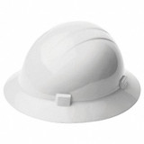 Erb Safety Hard Hat,Type 1, Class E,Pinlock,White 19201