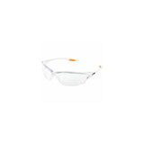 MCR Safety Law LW310AF Safety Glasses LW3 Orange Temple Insert Clear Lens Clear