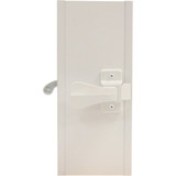Larson Georgian White Lever Storm Door Latch CH3010301 182899