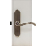 Larson M2 Nickel Storm Door Leverset CH3021701 193667