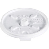 Dart Disp Hot Cup Lid,8oz-10 oz,White,PK1000 8FTL