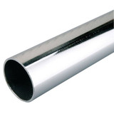 John Sterling Closet Pole,Chrome,96 in L 0015-8CH