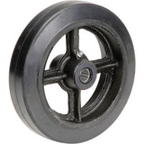 Global Industrial 8"" x 2"" Mold-On Rubber Wheel - Axle Size 3/4""