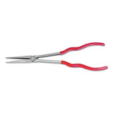 Long Reach Needle Nose Pliers, Forged Alloy Steel, 11-9/16 in