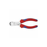 Knipex End Cutting Pliers,5-1/2 in.L.,Red 67 05 140