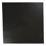 Sim Supply Vinyl Sheet,70A,12"x12"x0.25",Black  BULK-RS-PVC70-8