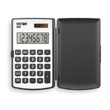 Victor Technology Handheld Calculator,Financial,8 Digit 908