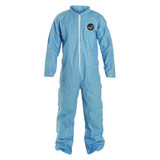 Dupont Coveralls,XL,Blue,ProShield 6 SFR,PK25 TM120SBUXL002500