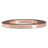 Sur&r Brake Line Washer,Copper,7/16" Tube,PK10 BRC137