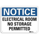 Lyle Notice Sign,10 inx14 in,Aluminum U5-1170-RA_14X10