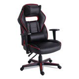 Alera® CHAIR,RACING GAMING,RD BT-51593RED