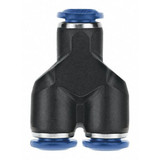 Aignep Usa Y-Connector,Composite,1/2" Tube,250 psi 85310-08