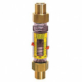 Hedland Flowmeter,1/2 FNPT,0.5-4 GPM  H624-604-R