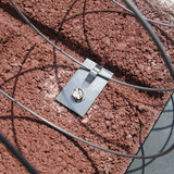 Bird Barrier Bird Repel Coils,25 ft L,Use w-Concrete CO-CC40