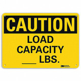 Lyle Safety Sign,7 in x 10 in,Aluminum U4-1490-RA_10X7
