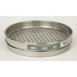 Advantech Sieve, #6, S/S, 8 In, Half Ht 6SS8H