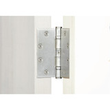 National Hardware Satin Chrome Ball-Bearing Hinges