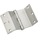 National Satin Chrome Swing Clear Hinge N236-021