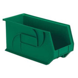 Lewisbins Hang and Stack Bin,Green,PP,9 in PB1808-9 Green