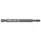 Irwin Insert Bit,Power,Single End,Hex Shank IWAF33TX25