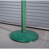Tapco Aluminum Bolt-Down Sign Base,Silver 037-00001